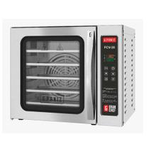 Forno De Convecção G.Paniz Elétrico Digital Para 5 Esteiras Com Vapor Total Inox Forno De Convecção G.Paniz Elétrico Digital Para 5 Esteiras Com Vapor Total Inox