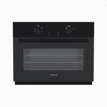 Forno de embutir a gas 90l totale nero giii gas glp 220v