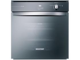 Forno de Embutir a Gás Brastemp 78 Litros Cor Inox Espelhado com Grill e Timer Touch - BOA84AR