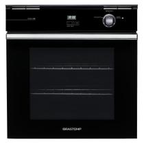 Forno de embutir a gás Brastemp 78 litros preto com Grill e Timer Touch - BOA84AERNA 220V