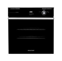Forno de Embutir a Gás Brastemp 78L Grill e Timer Touch BOA84AE Preto 220V Forno de Embutir a Gás Brastemp 78L Grill e Timer Touch BOA84AE Preto 220V