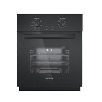 Forno de Embutir a Gas Venax 50 Litros Giii Gas Glp Totale Nero 127v