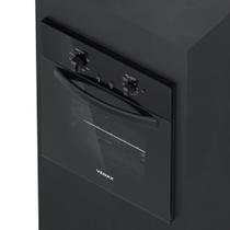 Forno de embutir a gas venax 50l totale nero giii gas glp 220 v