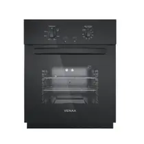 Forno De Embutir à Gás Venax 50L Totale Nero Giii Gás GLP Preto 127V