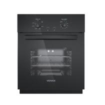 Forno de Embutir à Gás Venax 50L Totale Nero GIII Gás GLP Preto