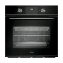 Forno de embutir elétrico 80l midea digital airfryer 8 funções 220v