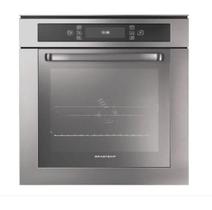 Forno de Embutir Elétrico Brastemp 67L Função Ar Forçado e Painel Touch BO260AR Inox 220V Forno de Embutir Elétrico Brastemp 67L Função Ar Forçado e Painel Touch BO260AR Inox 220V