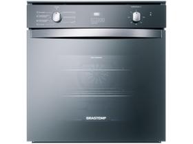 Forno de Embutir Elétrico Brastemp 84 Litros Cor Inox Espelhado com Convecção e Timer Touch - BOC84AR