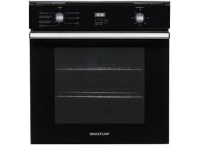 Forno de Embutir Elétrico Brastemp 84 Litros Preto com Convecção e Timer Touch - BOC84AE Forno de Embutir Elétrico Brastemp 84 Litros Preto com Convecção e Timer Touch - BOC84AE