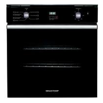 Forno de Embutir Elétrico Brastemp 84 Litros Preto com Convecção e Timer Touch - BOC84AE