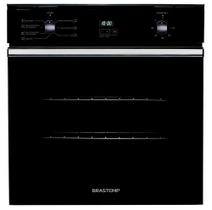 Forno de Embutir Elétrico Brastemp 84 Litros Preto com Convecção e Timer Touch - BOC84AE Forno de Embutir Elétrico Brastemp 84 Litros Preto com Convecção e Timer Touch - BOC84AE