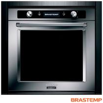 Forno de Embutir Elétrico Brastemp Gourmand 73 Litros Inox com Função Convecção e Meat Control - BOC60BR