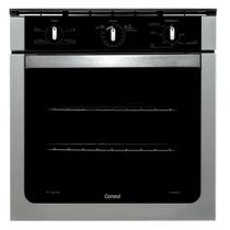 Forno de Embutir Elétrico Consul 84L COB84AR com Timer de Autodesligamento - Inox/Preto / "220V"