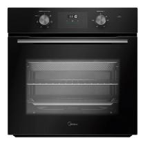 Forno de embutir elétrico digital com airfryer 68l midea 220v