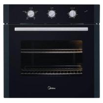 Forno de Embutir Elétrico Midea 80L com Função Grill, Timer e Autolimpante Preto 220V