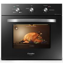 Forno De Embutir Esmaltec Fe0171 Premium 71 Litros Tripla Funcao Preto 220V