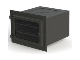 Forno de Ferro com Vidro-modelo Libaneza P 48,5x33,5x28,5cm Forno de Ferro com Vidro-modelo Libaneza P 48,5x33,5x28,5cm