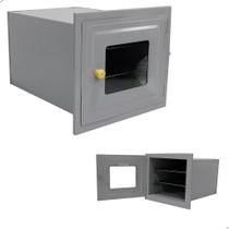 Forno de Fogão a Lenha Embutir com Frente de Vidro em Aço Nº 3 Forno de Fogão a Lenha Embutir com Frente de Vidro em Aço Nº 3