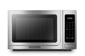 Forno de Micro-ondas BLACK+DECKER EM036AB14 1,4 pés cúbicos Aço Inoxidável Forno de Micro-ondas BLACK+DECKER EM036AB14 1,4 pés cúbicos Aço Inoxidável