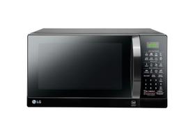 Forno de Micro-ondas LG MS3097AR Solo com Tecnologia I Wave 30L Preto 127V - Carga