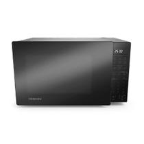 Forno de Micro-ondas Toshiba MM2-EM27PA(GM) MM2-EM27PB(GM) com Função Eco 27L Cinza com Porta Preta