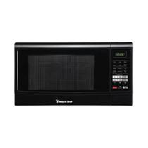 Forno de microondas Magic Chef Countertop 1,6 pés cúbicos 1100W preto