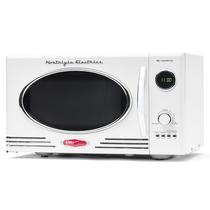 Forno de microondas Nostalgia Retro 0,9 pés cúbicos 800 W branco