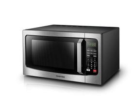 Forno de microondas Toshiba EM131A5C-SS 1,2 pés cúbicos 1100W prata