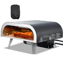 Forno de pizza ao ar livre VEVOR Propano 30 cm a gás com bolsa de transporte preta