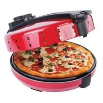 Forno de Pizza e Massas Hamilton Beach Elétrico Portátil 1200W Vermelho 220V