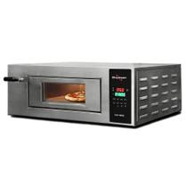 Forno de Pizza Elétrico Industrial com Pedra Refratária Skymsen FLP 400D Painel Digital