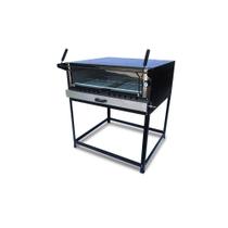 Forno de Pizza Industrial 120x120 a Gás com Pedra Refratária Cristalaço