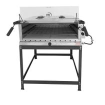 Forno de Pizza Industrial à Gás com Infravermelho 95x95cm Inox MR Fogões