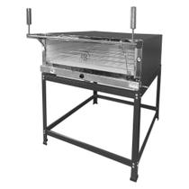 Forno de Pizza Industrial à Gás Refratário 80x60cm MR Fogões