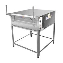 Forno de Pizza Industrial Elétrico 80X60 Capa Inox CopaMetal Voltagem:127v