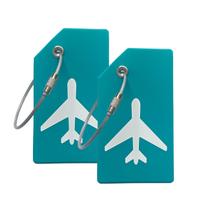 Forno de Silicone para Etiquetas de Bagagem - Verde Turquesa Forno de Silicone para Etiquetas de Bagagem - Verde Turquesa