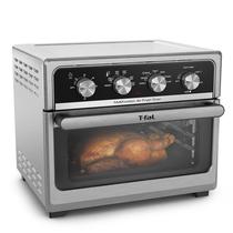 Forno de torradeira e fritadeira Combo T-fal 9 em 1 em aço inoxidável Forno de torradeira e fritadeira Combo T-fal 9 em 1 em aço inoxidável