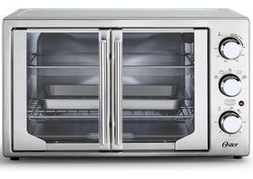 Forno E Fritadeira Oster 42l French Door Prateado 220v