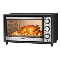 Forno Elétrico 42L Mondial Family II FRN-42-BI Preto com Inox 127V Forno Elétrico 42L Mondial Family II FRN-42-BI Preto com Inox 127V