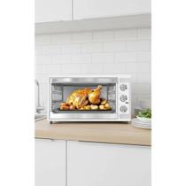 Forno Elétrico 50L Branco: Cozinha Perfeita!