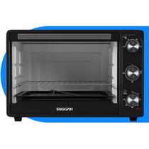 Forno Elétrico 50L Suggar Função Grill Preto 220V 1800W