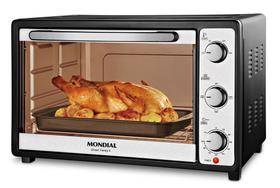 Forno Elétrico 52L Grand Family II Mondial Preto/Inox 1800W - FRN-52-B