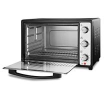 Forno Elétrico 52L Modial Grand Family II 1800W FRN-52-B Preto e Inox 220V - Mondial