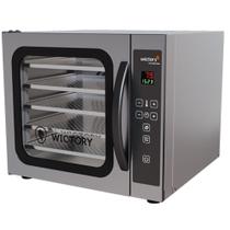 Forno Elétrico 60 Litros Industrial Vapor 5 Esteiras de Convecção Wictory WCV 535