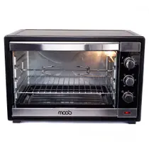 Forno Elétrico 60 Litros Moob Com Espeto Giratório e Luz Interna 220V Forno Elétrico 60 Litros Moob Com Espeto Giratório e Luz Interna 220V