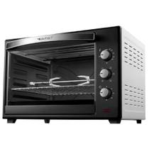 Forno Elétrico 60L Plus Best Espeto Giratório, Temporizador, Potência de 1800W, Função Assar, Grelhar, 127V