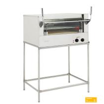 Forno Elétrico 7500W Total Inox 90x90 c/ Porta Guilhotina e Resistências Blindadas 500ºC - Fritomaq