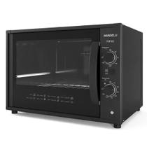 Forno Elétrico Bancada 60L Nardelli Top 60 Com Função Grill E Dourador Preto 110V