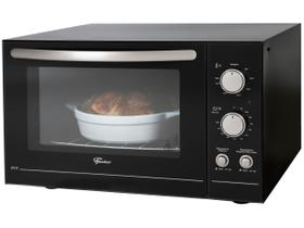 Forno Elétrico Bancada Fischer 44 Litros Fit Grill com Dourador Preto - 220 Volts