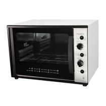 Forno Elétrico Bancada Smart 60s Com Espeto Giratório Fogatti Preto 220v Forno Elétrico Bancada Smart 60s Com Espeto Giratório Fogatti Preto 220v